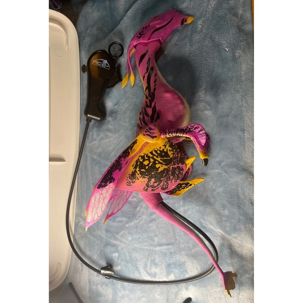 Disney Parks Avatar World of Pandora Pink Banshee Puppet Toy ACE With Controller